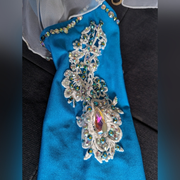 💙 FLO KERR 💙 Authentic/Vintage Ballroom Dress - Picture 11 of 15